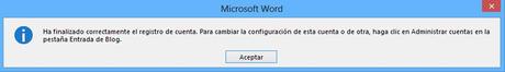 Mensaje de Word