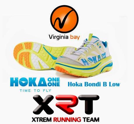 Las Hoka B Bondi Low las zapatillas elegidas para las 24 Horas en Pista de Can Dragó con Virginia Bay de Salou (Tarragona)