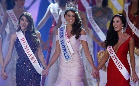 Rolene Strauss Edina Kulcsár Elizabeth Safrif Miss Mundo