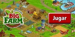 Big Farm: Divertido juego en el que has de hacer prosperar una granja.