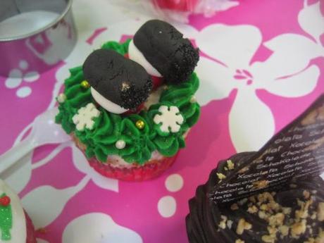 CUPCAKES DE NAVIDAD: DE TURRÓN DE JIJONA Y DE NARANJA CON CINCO ESPECIAS.