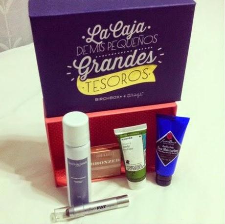 Birchbox y Mr.Wonderful caja Diciembre Birchbox y Mr.Wonderful caja Diciembre