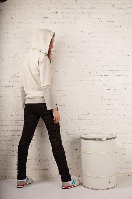 Piu et Nau, una marca de ropa cómoda y funcional PIUETNAU sudadera con capucha