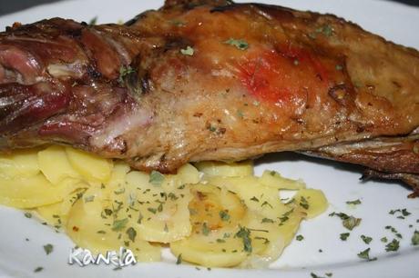 PALETILLA DE CORDERO AL HORNO PALETILLA DE CORDERO AL HORNO