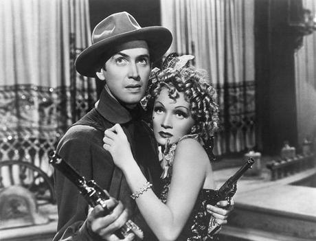 James Stewart - destry rides again - & Marlene Dietrich