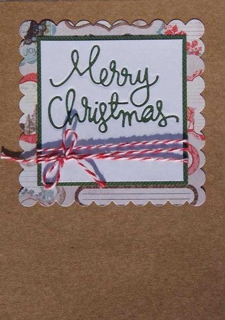 Tarjetas de Navidad Craft y Etiquetas