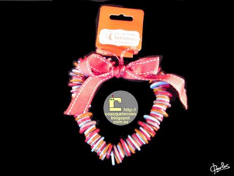 Corazón de botones Corazón de botones