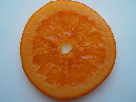 Naranjas Confitadas y escarchadas