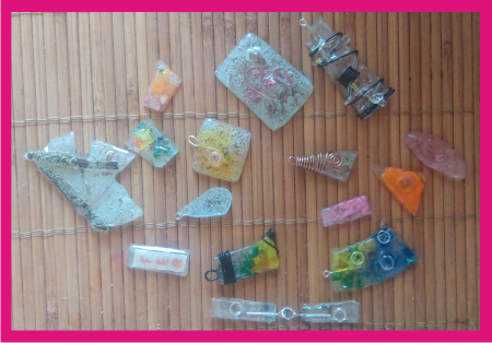 Bisutería con CD Bisutería con CD reciclados