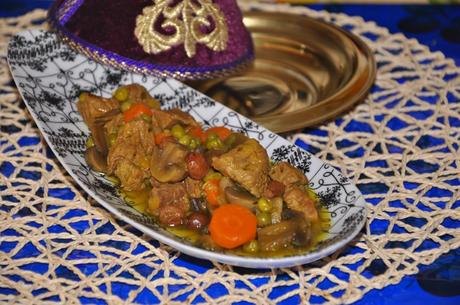 Tajine De Ternera(لحم العجل طاجين )