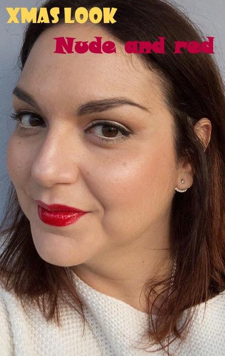 XMAS Look #2: Nude & Red (Pin up Christmas!)