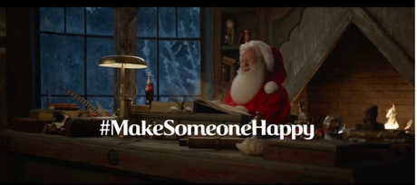 Coca Cola lanza #MakeSomeoneHappy un spot que evoca lo tradicional
