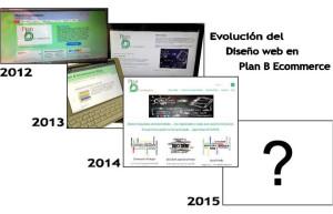 Evolución web Plan B Ecommerce