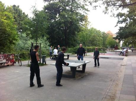 Espacios de juego en Berlín | eu:KIDS El parque entre Löhmuhlenstrasse y Landwehrkanal en Treptow. Foto: A.Walliser