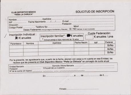 CALENDARIO ACTIVIDADES , CUOTAS Y LICENCIAS 2015 CALENDARIO ACTIVIDADES , CUOTAS Y LICENCIAS 2015