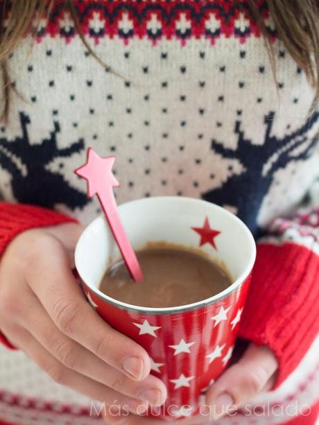 Chocolate a la taza con especias Chocolate a la taza con especias