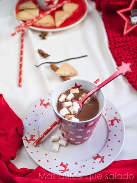 Chocolate a la taza con especias Chocolate a la taza con especias