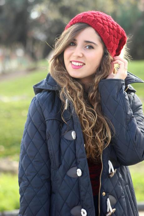 RED BEANIE RED BEANIE