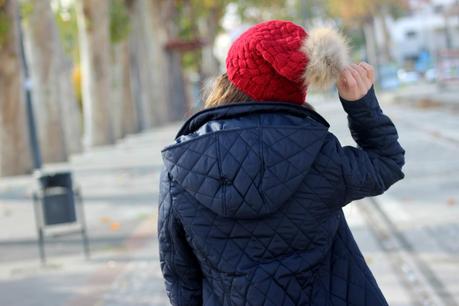 RED BEANIE RED BEANIE