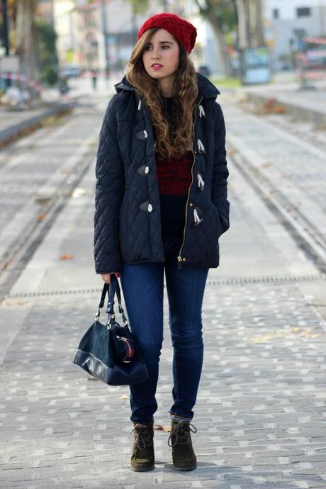 RED BEANIE RED BEANIE