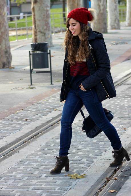 RED BEANIE RED BEANIE