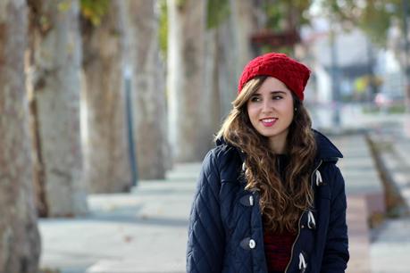 RED BEANIE RED BEANIE