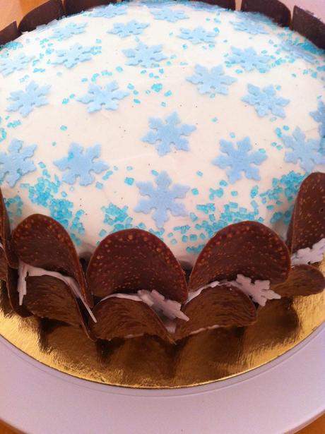 TARTA INVERNAL DE CUMPLEAÑOS TARTA INVERNAL DE CUMPLEAÑOS