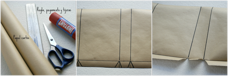 DIY: Bolsas para navidad de cartón DIY: Bolsas para navidad de cartón