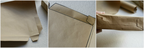 DIY: Bolsas para navidad de cartón DIY: Bolsas para navidad de cartón