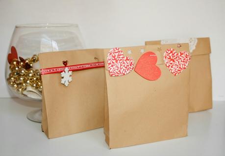 DIY: Bolsas para navidad de cartón DIY: Bolsas para navidad de cartón