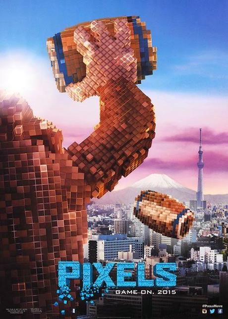La película Pixels publica nuevos e impresionates posters pixelados
