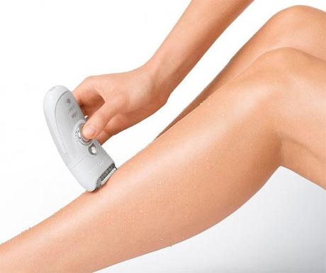 Braun Silk-épil 7 Bonus Edition, la depiladora más completa depilando piernas con Braun