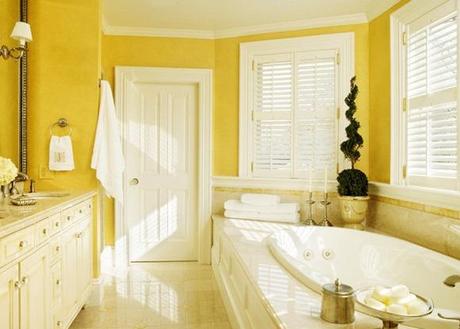 Decora con amarillo tu baño Decora con amarillo tu baño