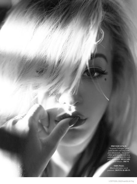 Rita Ora para L'Officiel Singapur Rita Ora para L'Officiel Singapur