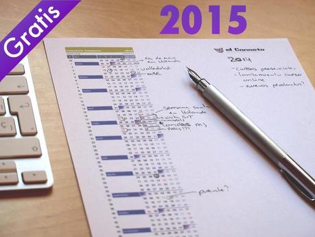 ✓ Planifica el año 2015 con el Calendario Compacto de El Canasto