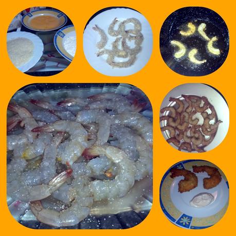 LANGOSTINOS EMPANADOS CON PANKO LANGOSTINOS EMPANADOS CON PANKO