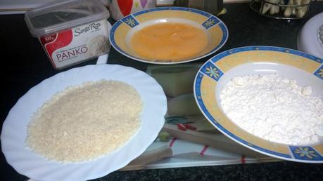 LANGOSTINOS EMPANADOS CON PANKO LANGOSTINOS EMPANADOS CON PANKO