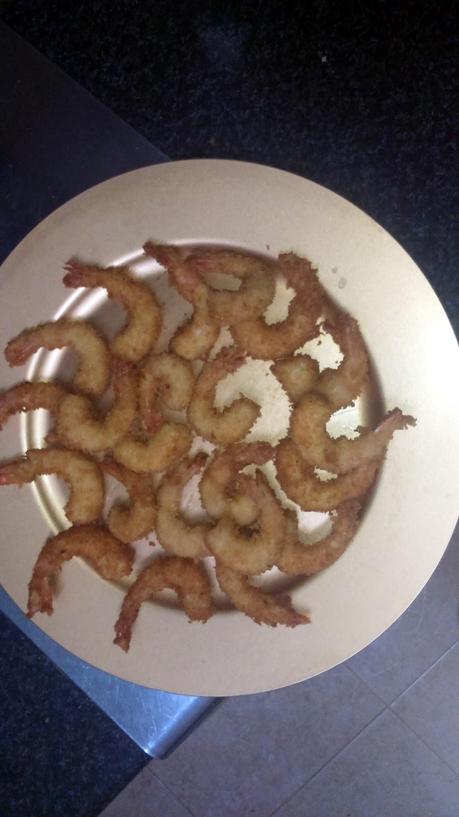 LANGOSTINOS EMPANADOS CON PANKO LANGOSTINOS EMPANADOS CON PANKO