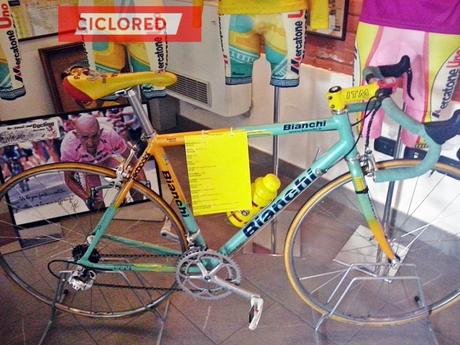Las bicicletas de Marco Pantani