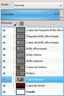 Como crear esferas en 3d personalizadas con Gimp