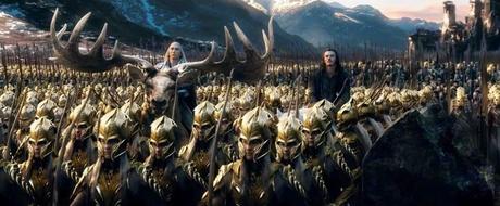 Thranduil y Bardo El Hobbit: La Batalla de los Cinco Ejércitos, thranduil, bardo, lee pace, luke evans, tolkien, hobbit, el zorro con gafas