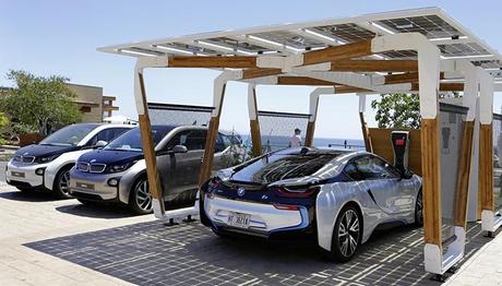 BMW-garaje solar recarga