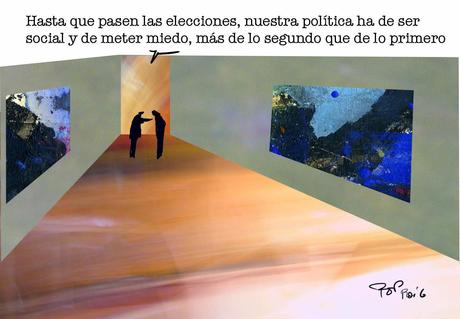 TVE abre la caza contra Podemos. TVE abre la caza contra Podemos.