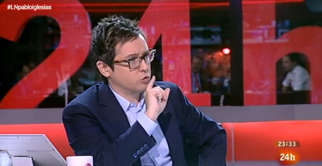 TVE abre la caza contra Podemos. TVE abre la caza contra Podemos.
