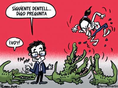 TVE abre la caza contra Podemos. TVE abre la caza contra Podemos.