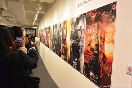 Exposición de SHINGEKI NO KYOJIN en el parque de Ueno