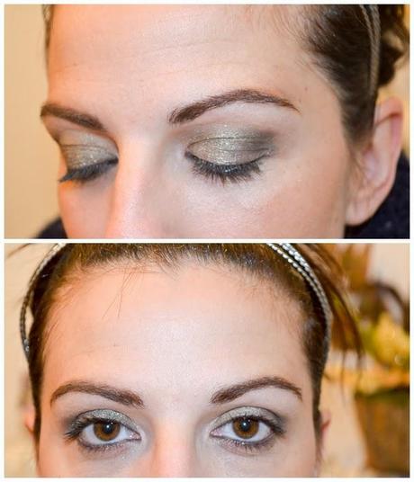 Maquillaje de Fiesta: Ojos ahumados en dorado, paso a paso. Maquillaje de Fiesta: Ojos ahumados en dorado, paso a paso.