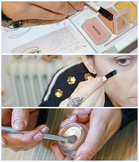 Maquillaje de Fiesta: Ojos ahumados en dorado, paso a paso. Maquillaje de Fiesta: Ojos ahumados en dorado, paso a paso.