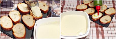 MONTADITOS DE BRANDADA DE BACALAO MONTADITOS DE BRANDADA DE BACALAO