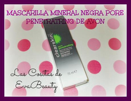 Mascarilla Mineral Negra Pore Penetrating de Avon ...en FAPEX!!!! Mascarilla Mineral Negra Pore Penetrating de Avon ...en FAPEX!!!!